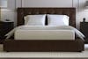 Adra Leather Platform Bed Frame