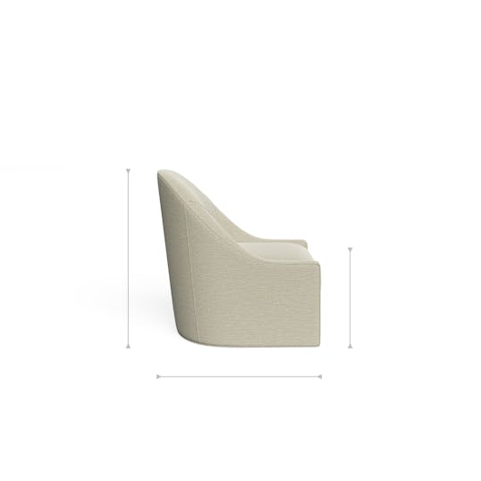 Anais Chair Dimensions dimensions/profile