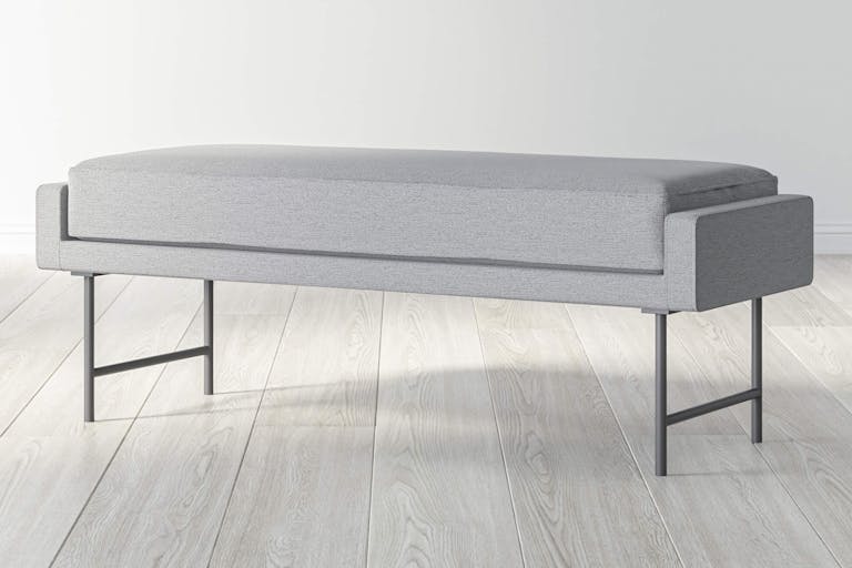 Arno Cushioned Bench angle