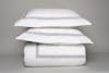 Banded Percale Duvet Cover Set