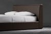 Bari Leather Storage Bed detail