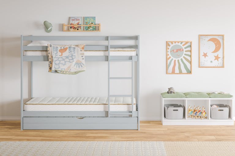 Bunk & Trundle Mattress room front