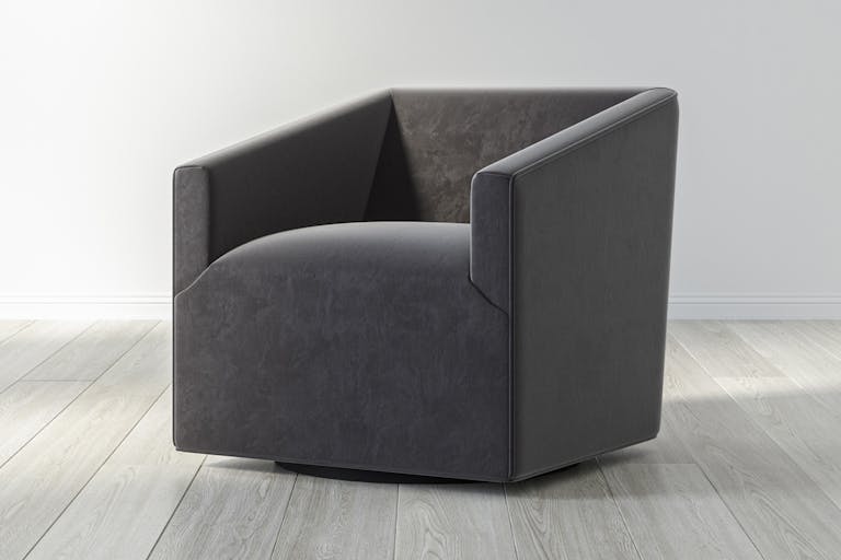 Como Swivel Chair studio angle