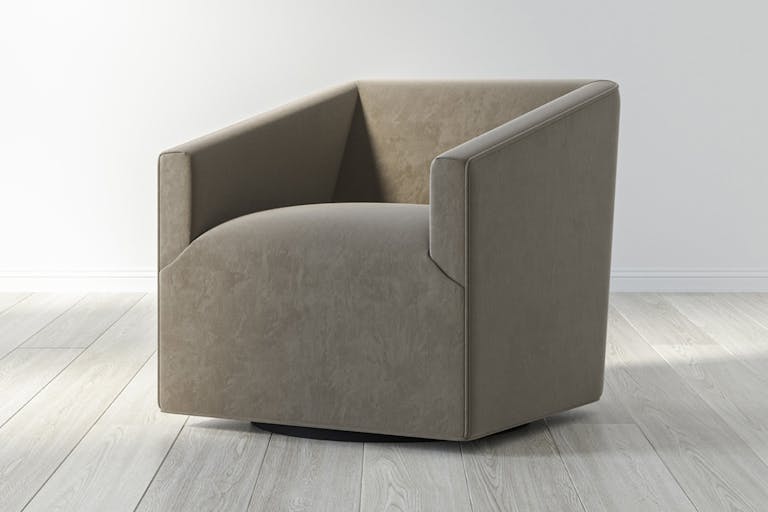 Como Swivel Chair studio angle