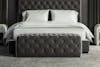 Constance Tufted Ottoman front