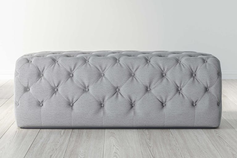 Constance Tufted Ottoman front