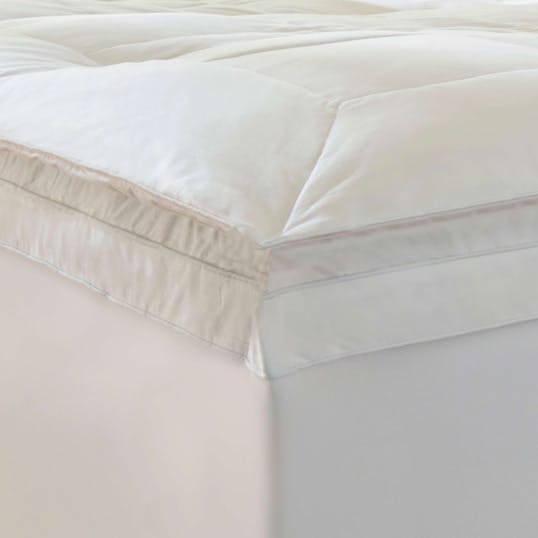 Down Topped Featherbed Mattress Topper