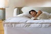 Down Topped Featherbed Mattress Topper model2