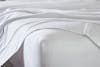 Embroidered Sateen Sheet Set detail corner