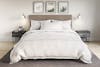 Embroidered Sateen Duvet Cover Set