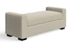 Lena Cushioned Bench silo angle