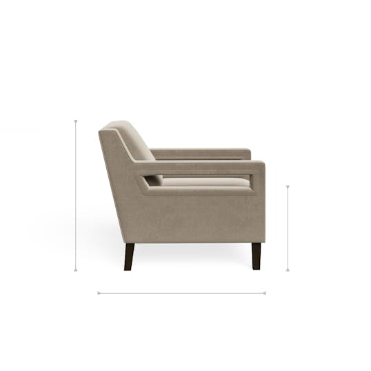 Logan Chair Dimensions dimensions/profile