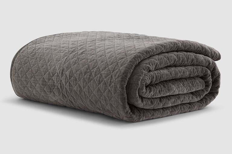 Organic Velvet Diamond Quilt silo