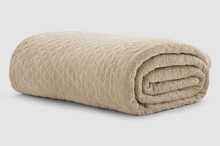 Organic Velvet Diamond Quilt silo