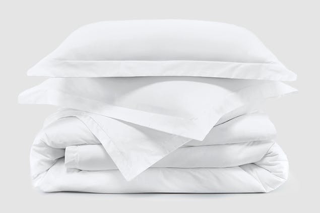 Organic Percale Duvet Cover Set