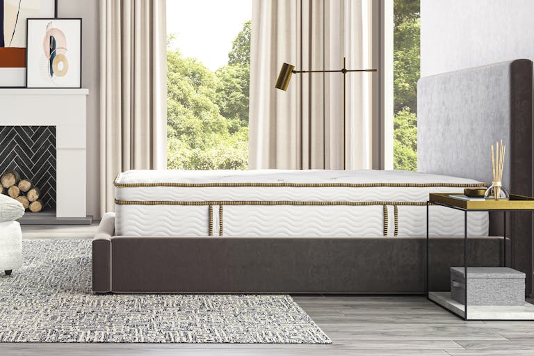Saatva Latex Hybrid Mattress side