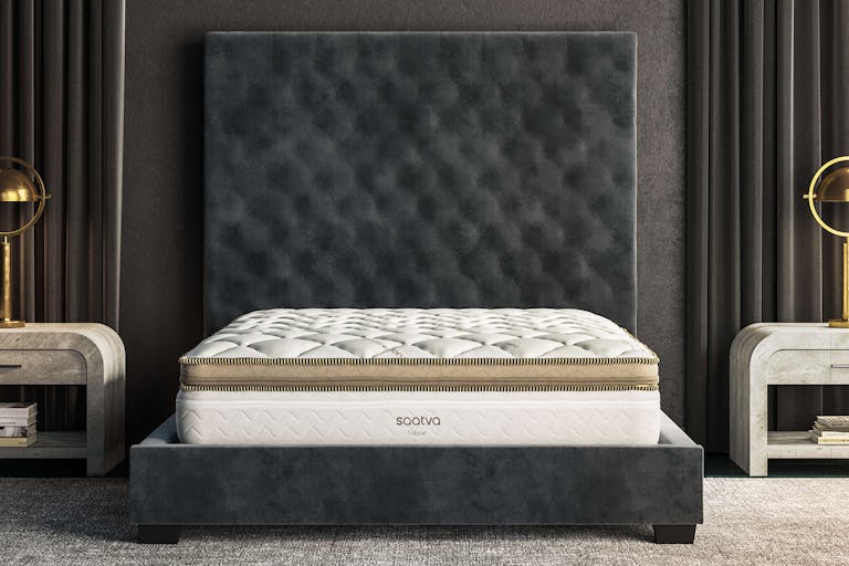 Solaire Adjustable Firmness Mattress room front