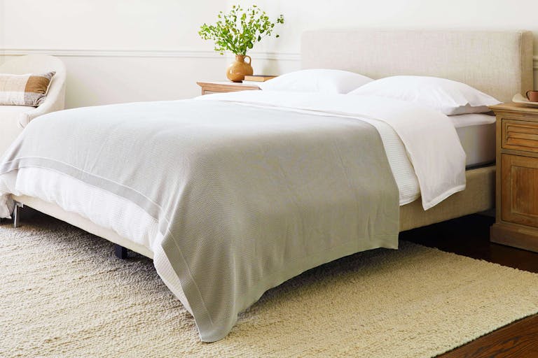 Sweater Knit Blanket room angle