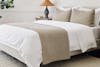 Waffle Knit Blanket room angle